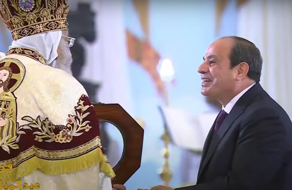 Pope Tawadros: President Sisi’s visit to us on Christmas Eve is a beautiful tradition whose impact remains on all Egyptians