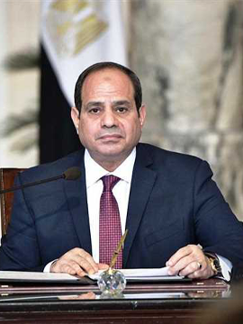 Al-Sisi is officially inaugurated as the next president.