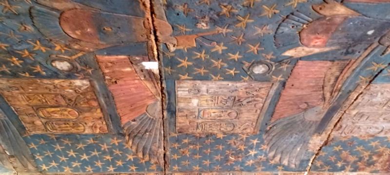 Central Administration of Upper Egypt Antiquities: The shrine of the god Amun-Ra, one of the seven compartments in the Temple of Seti