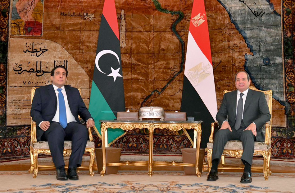 رئيس المجلس الرئاسي الليبي يُثمن حرص مصرعلى توحيد مؤسسات الدولة الليبية