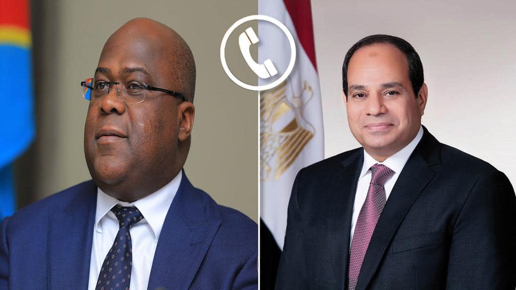 President Sisi affirms Egypt's keenness to continue cooperation with the Democratic Republic of the Congo in various fields