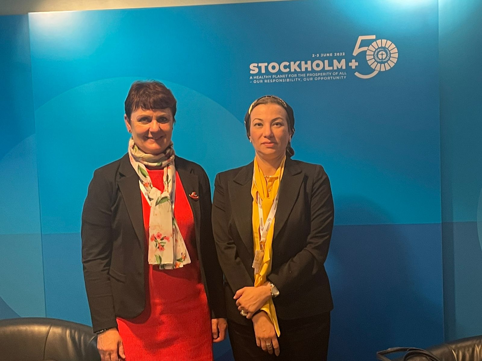 The Minister of Environment discusses with her Czech counterpart the mechanisms of joint cooperation in supporting Egypt's presidency of the next climate conference