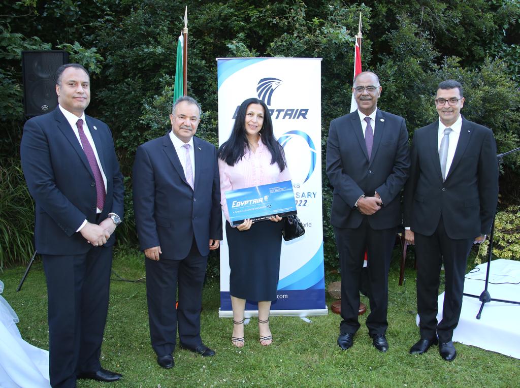 EgyptAir participates in the celebrations of the July 23 revolution in the Egyptian embassies