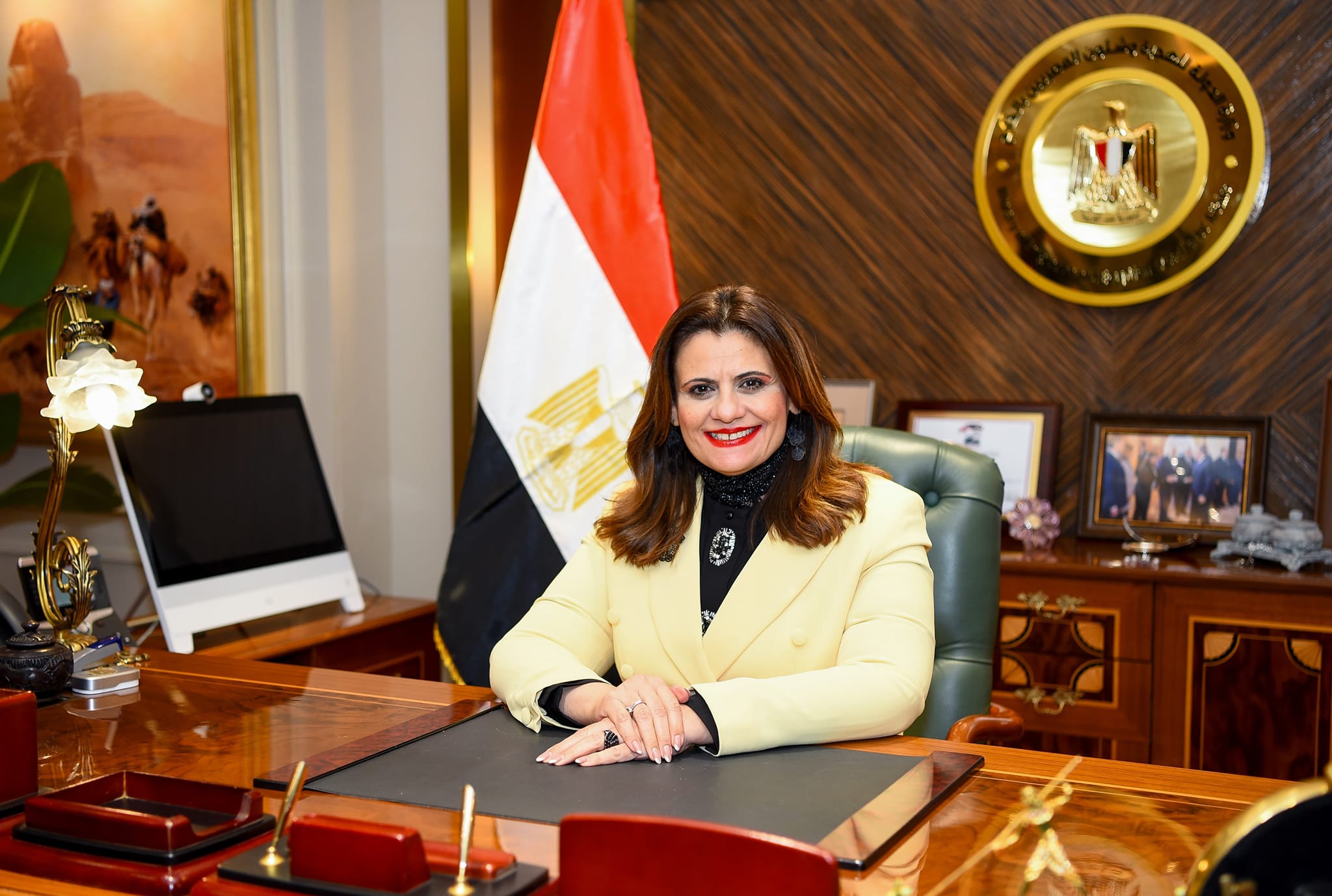 وزيرة الهجرة تستقبل سفيرة البحرين لبحث المزيد من الاستثمارات المحلية والأجنبية ودعم العلاقات بين البلدين
